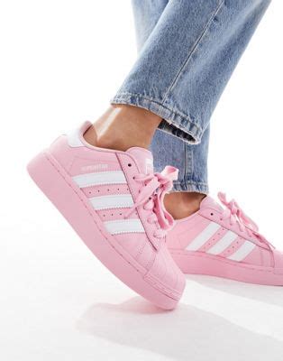 adidas superstar xlg pink.